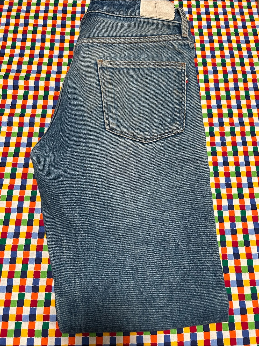 Lacoste Men's Light Blue Straight Jeans 33x30